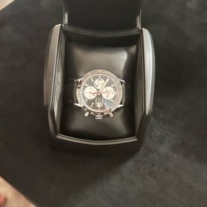 Carrera Chronograph Automatic Black Dial Men's Watch